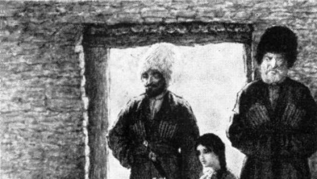 Dalla storia del racconto “Prigioniero del Caucaso”